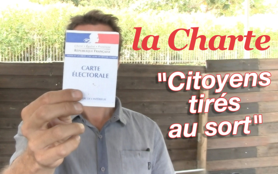 Charte éthique des candidats et élus citoyens tirés au sort sur les listes électorales Charte éthique des candidats et élus citoyens tirés au sort sur les listes électorales