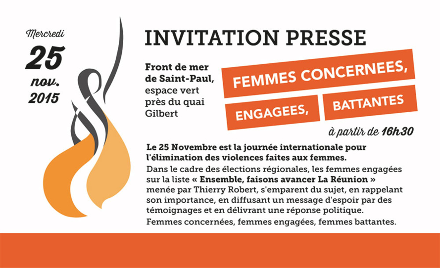 Femmes concernées, engagées et battantes !