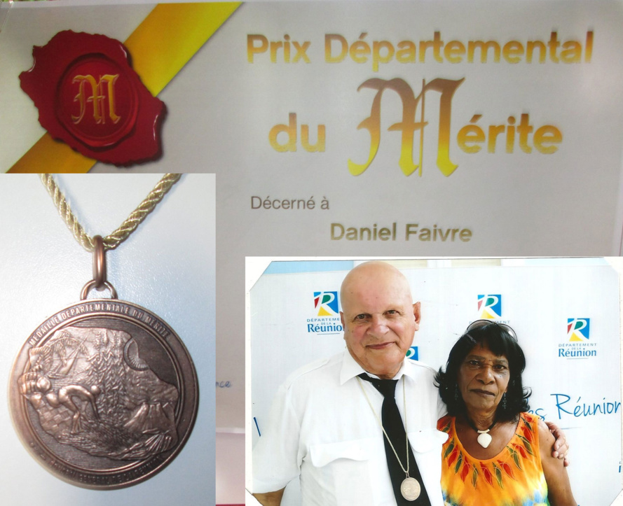 Daniel FAIVRE : Prix Départemental du Mérite
