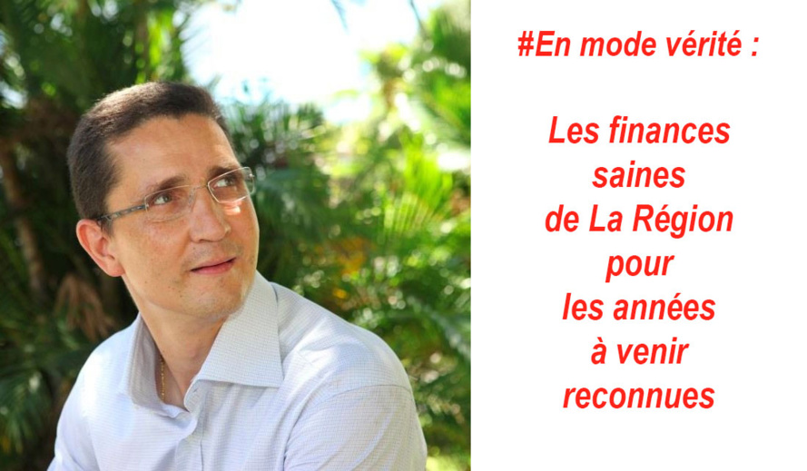 En mode vérité : Les finances saines de La Région pour les années à venir reconnues En mode vérité : Les finances saines de La Région pour les années à venir reconnues