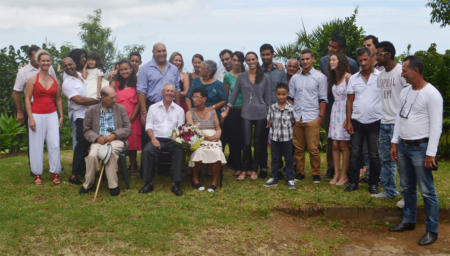 55 ans de mariage : Pour les Begue de La Chaloupe Saint-Leu 55 ans de mariage : Pour les Begue de La Chaloupe Saint-Leu