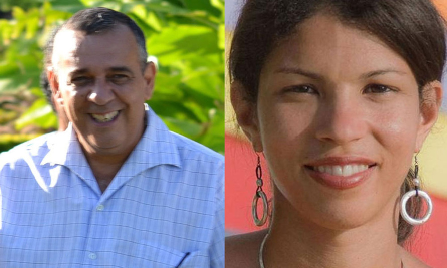 Vanessa MIRANVILLE heureuse : Gilles HUBERT a été élu 1er adjoint Vanessa MIRANVILLE heureuse : Gilles HUBERT a été élu 1er adjoint