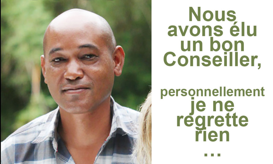 M. Poire un élu efficace M. Poire un élu efficace