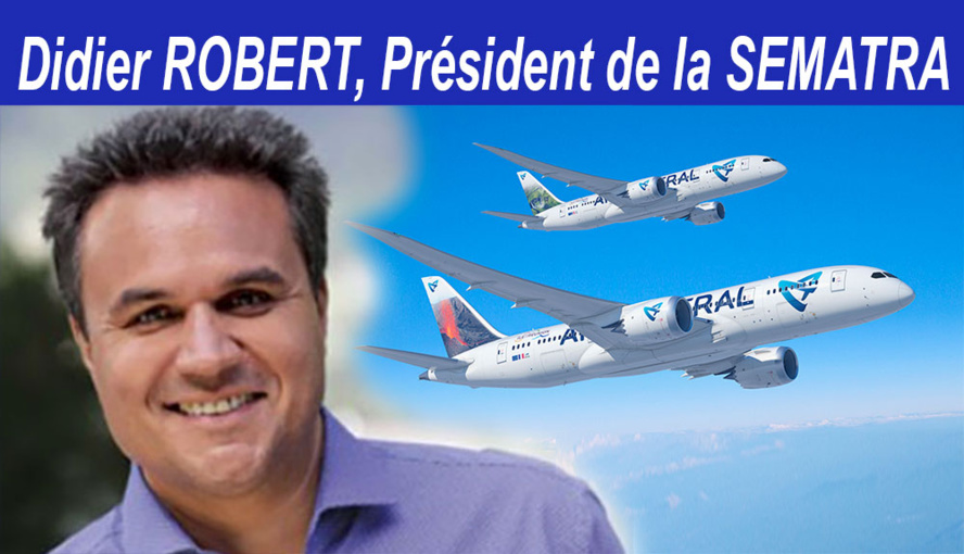 Didier ROBERT : Réitère sa confiance à Marie Joseph MALE, PDG de Air Austral Didier ROBERT : Réitère sa confiance à Marie Joseph MALE, PDG de Air Austral