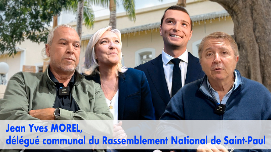 Saint-Paul : Jean-Yves Morel nommé délégué communal du Rassemblement National pour les municipales de 2026 Saint-Paul : Jean-Yves Morel nommé délégué communal du Rassemblement National pour les municipales de 2026