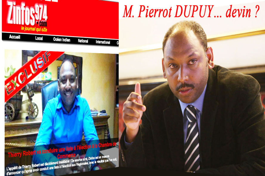 Thierry ROBERT : inquiet sur la qualité du devineur Thierry ROBERT : inquiet sur la qualité du devineur