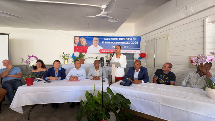 Harold Fontaine officialise sa candidature aux municipales 2026 à Petite-Île
