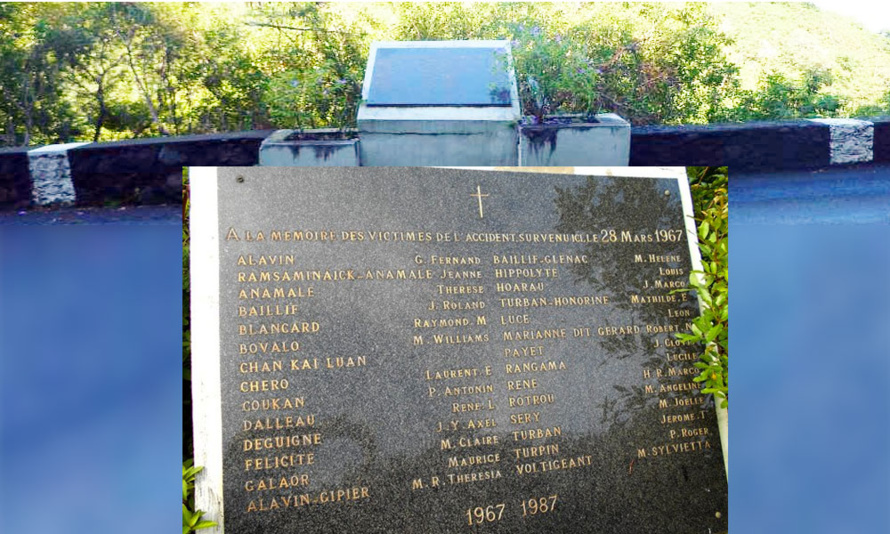 28 MARS 1967 LA REUNION ENDEUILLEE 28 MARS 1967 LA REUNION ENDEUILLEE