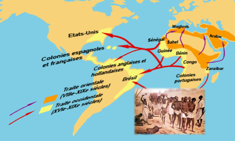 La dramatique traite transatlantique des esclaves