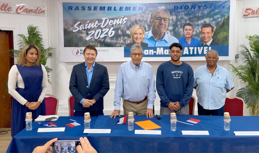 Jean Max NATIVEL candidat à la Mairie de Saint-Denis
