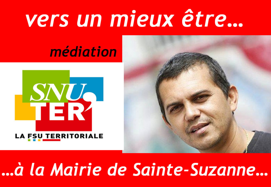 Communiqué du SNUTER FSU suite au préavis de grève à la mairie de Sainte Suzanne Communiqué du SNUTER FSU suite au préavis de grève à la mairie de Sainte Suzanne
