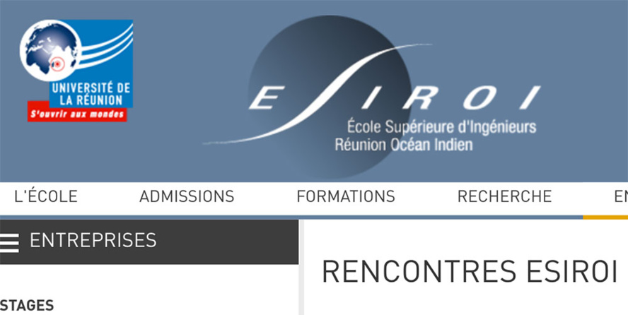 5èmes rencontres ESIROI/Entreprises 5èmes rencontres ESIROI/Entreprises