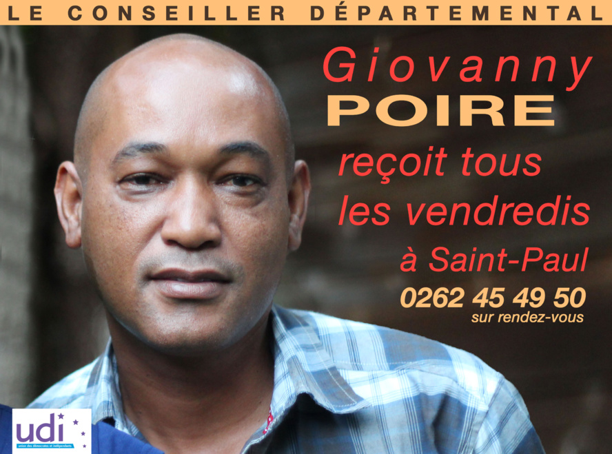 Giovanny POIRE : Un élu qui parle toujours au citoyens Giovanny POIRE : Un élu qui parle toujours au citoyens