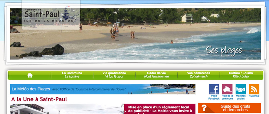 Saint-Paul : La mer Saint-Paul : La mer