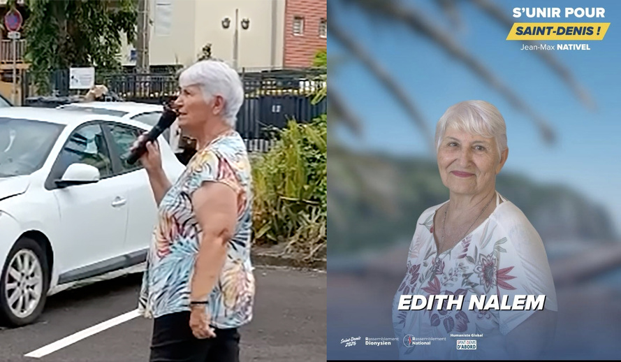Municipales 2026 à Saint-Denis : Édith Nalem appelle à « sanctionner dès le premier tour » Municipales 2026 à Saint-Denis : Édith Nalem appelle à « sanctionner dès le premier tour »