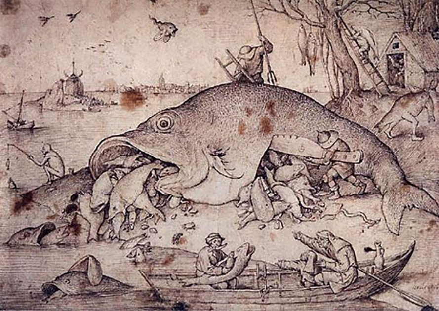 Dessin de Bruegel Dessin de Bruegel