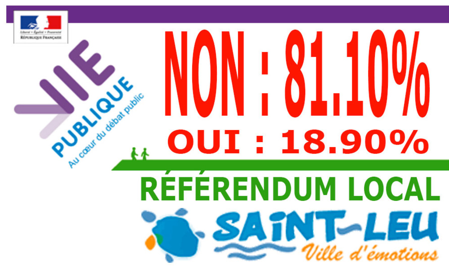 Saint-Leu : Le NON l'emporte