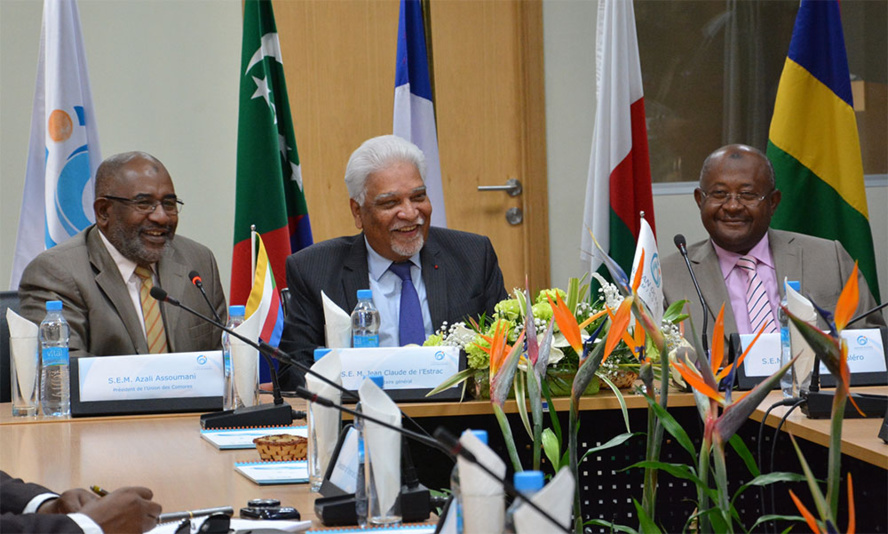 ​Visite du Président de l’Union des Comores à la COI