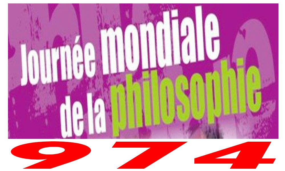 ​Appel à célébrer la Journée Mondiale de la Philosophie à La Réunion