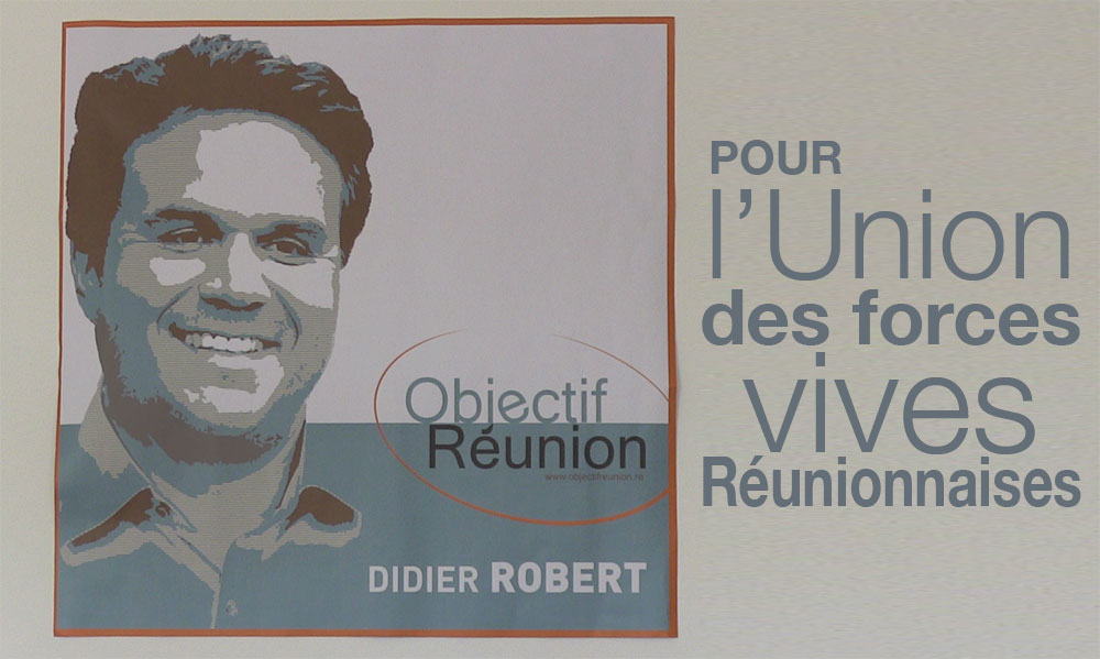 Didier Robert lance l'appel à l'union de la Droite pour les  élections qui vont suivre