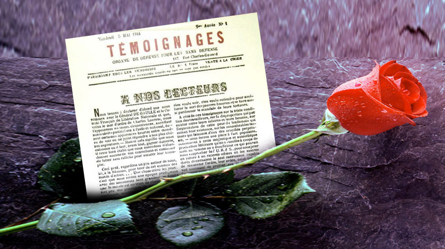 Témoignages : Libéré de ses chaînes papier