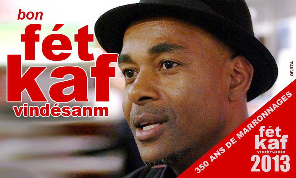 Eric Alendroit : 20 désanm, Fèt Kaf !