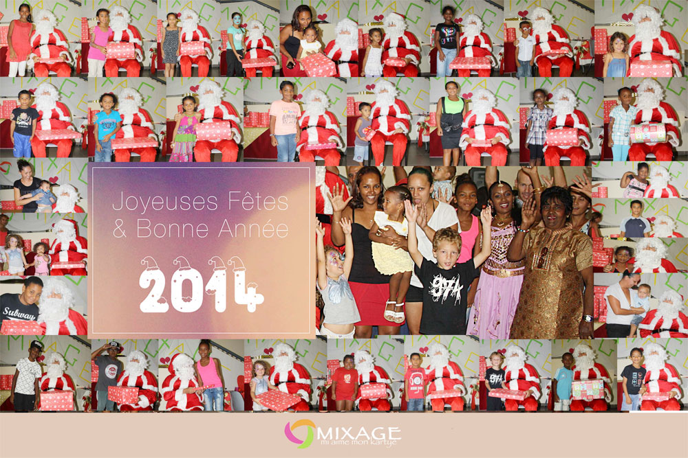 Les enfants de Saint-André à la fête