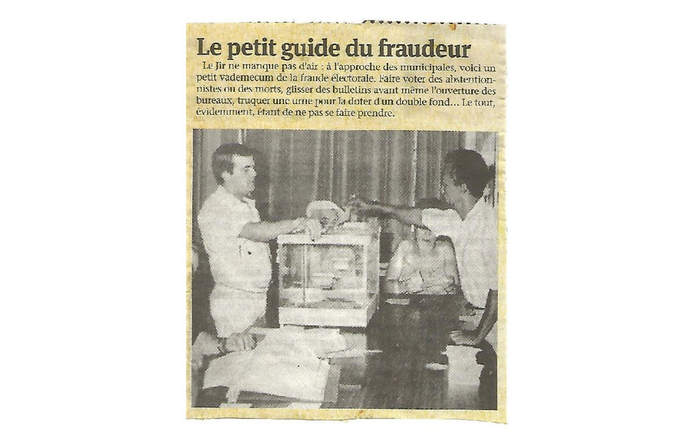 Philippe Lew : Le petit guide du fraudeur, selon le JIR