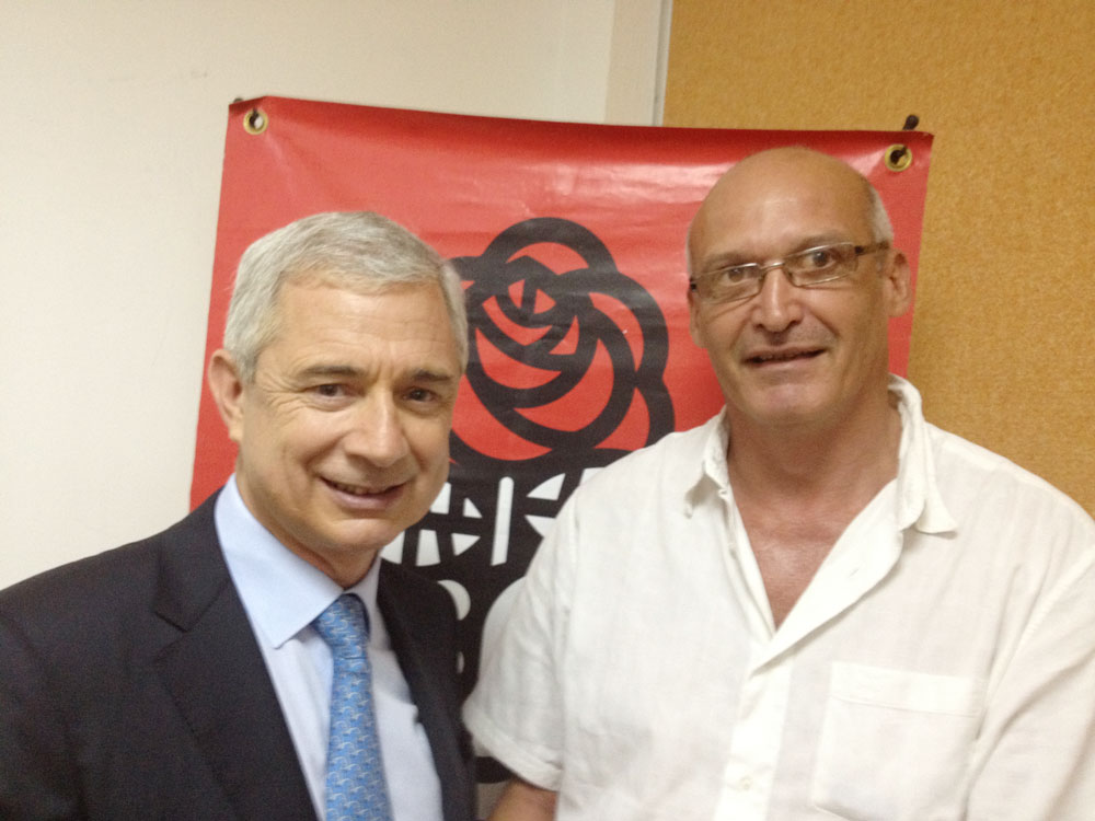 Daniel Hoarau a rencontré Claude Bartolone