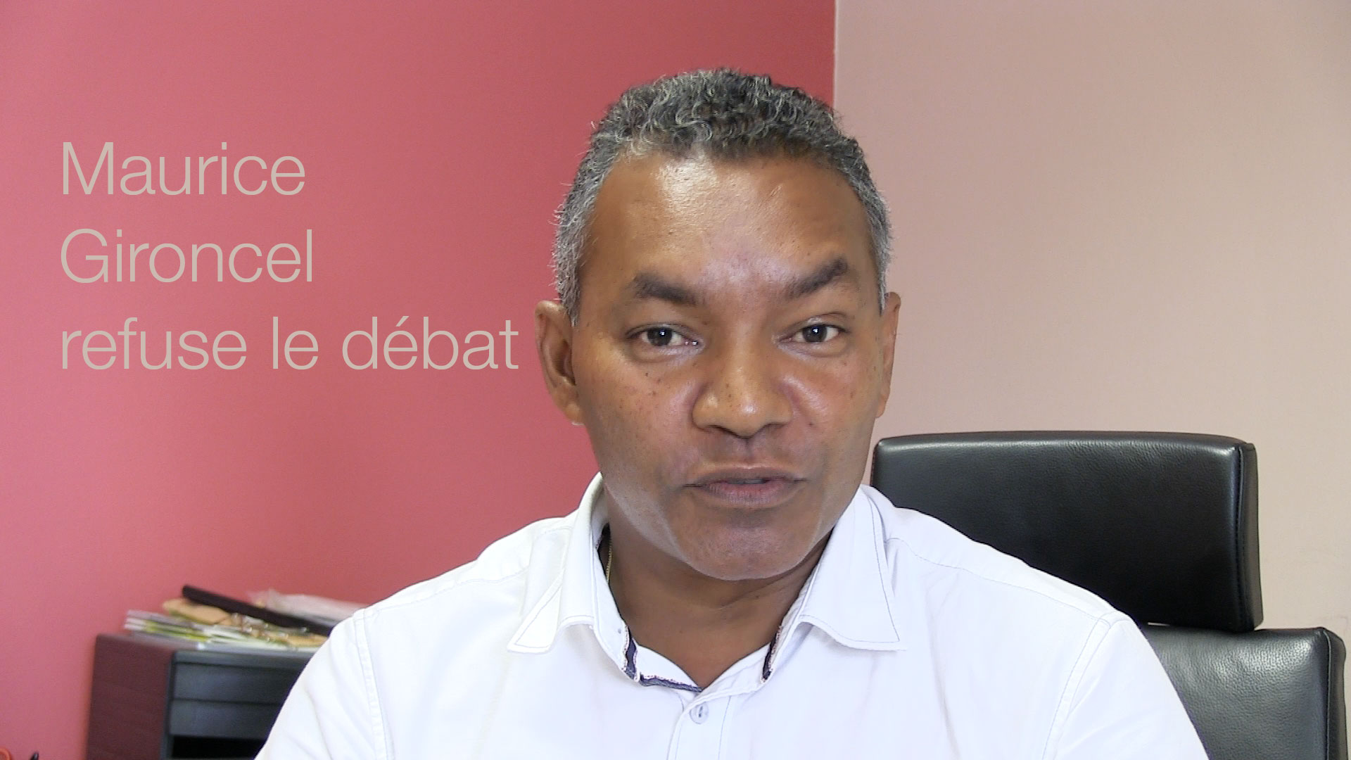 Maurice Gironcel refuse le débat