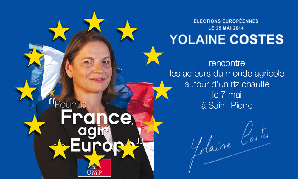 Yolaine Costes : Élections Européennes