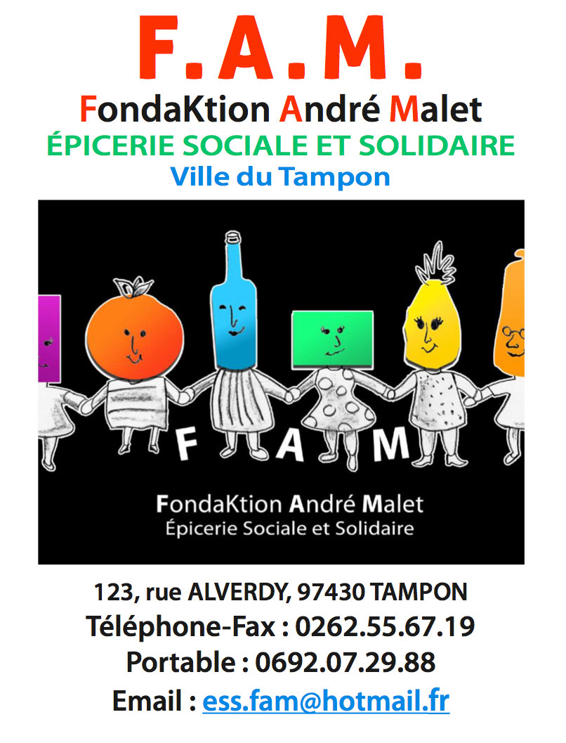 Ouverture de F.A.M. Epicerie sociale et solidaire​ ​sur la Commune du Tampon