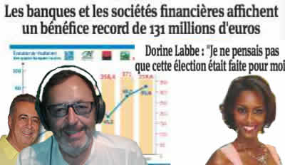 Plus il y a de chômage, de misère à La Réunion, plus les banques s'enrichissent !