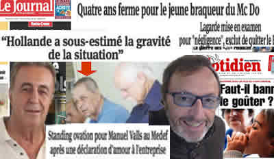 Hier, VALLS acclamé au MEDEF  !. Demain, SARKO en vedette à la CGT ?