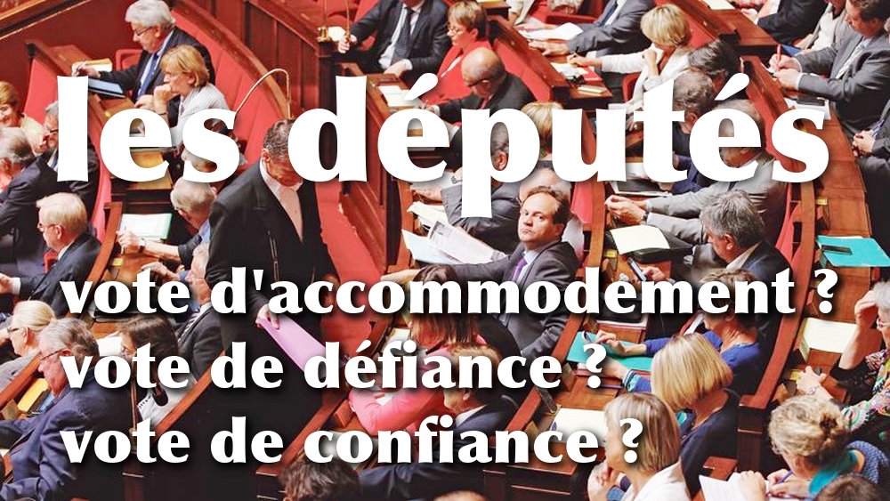 Vote de confiance, de défiance ou d’accommodement ?