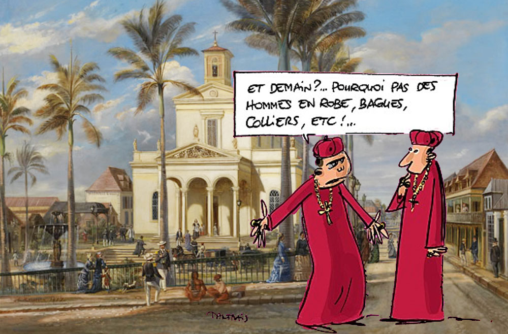 Peut-on enseigner le Christianisme à La Réunion et avoir des propos et des comportements racistes?