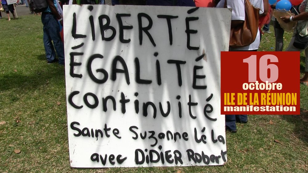Aline Murin Hoarau : ​Sainte Suzanne se mobilise pour la Liberté