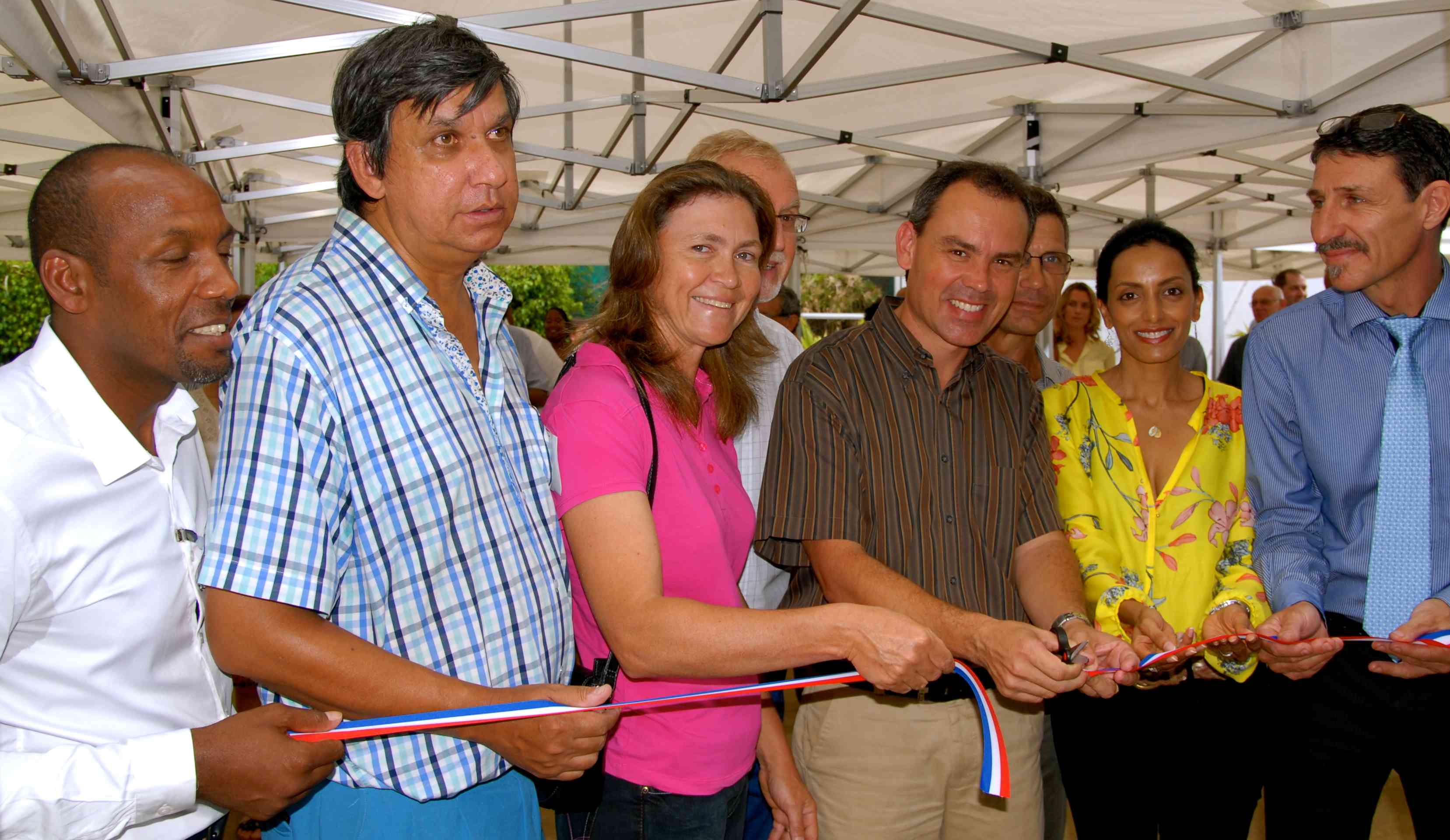 Inauguration de l'atelier de production