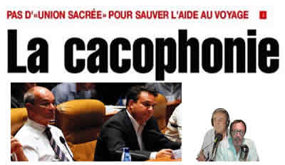 " LAIDE au VOYAGE" Huguette B., non apostrophée, a répondu :"Pour moi ça toujours été  aller-retour "!