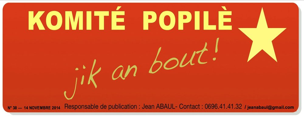 KOMITÉ POPILÉ - Jik an bout