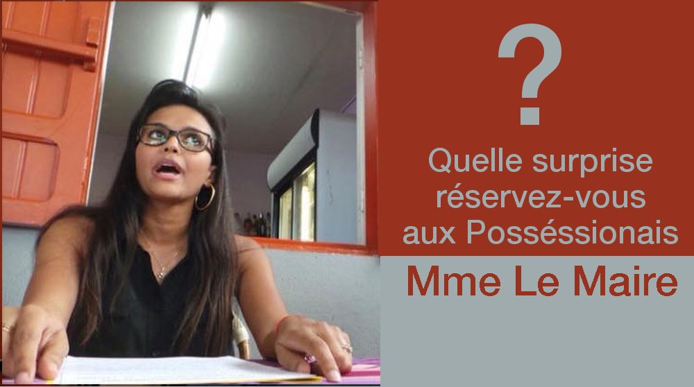 ​La Possession, Pays « BATO FOU » ?