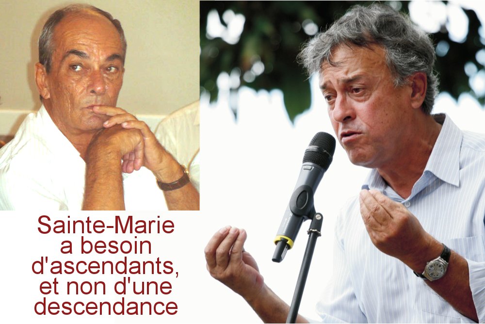 Sainte-Marie a besoin d'ascendants, et non d'une descendance
