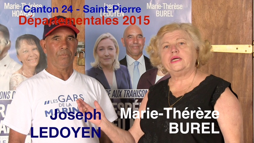 Joseph et Marie-Thérèse fiers des électeurs