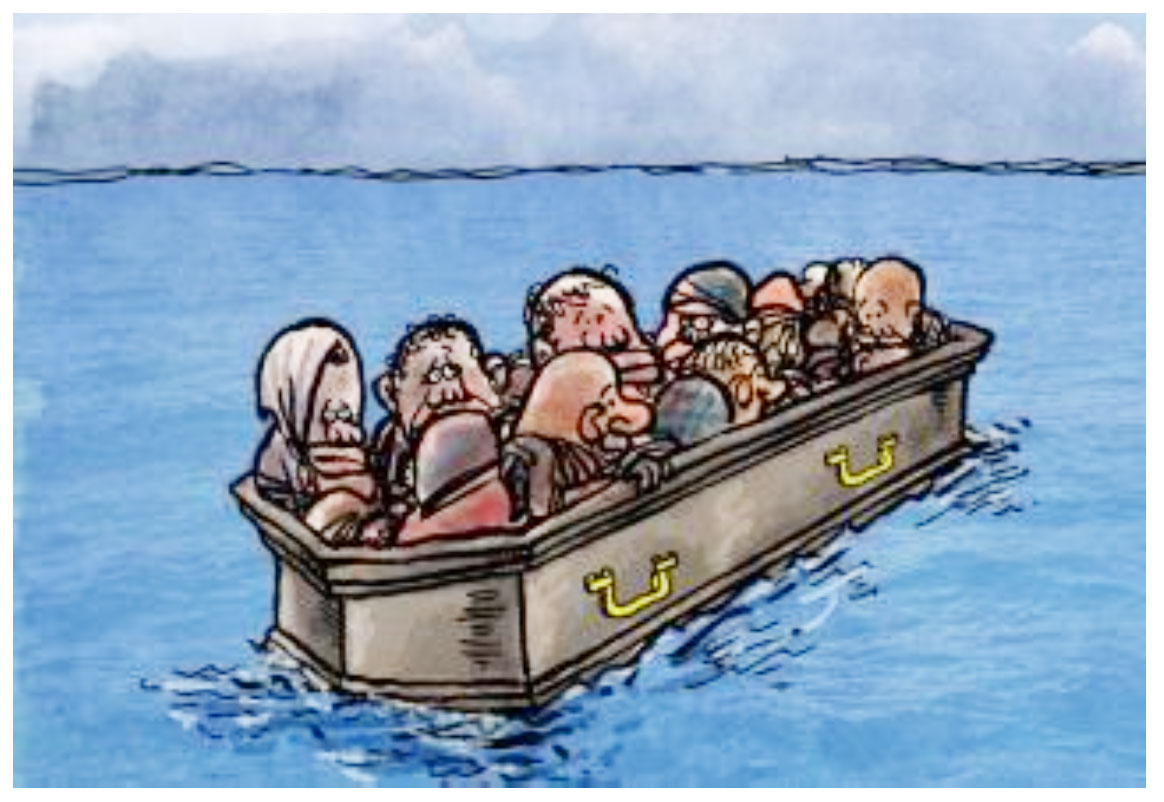 Source : Dessin de Capdevilla publié dans Courrier International en septembre 2014.