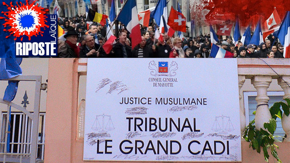 ​Bientôt des tribunaux islamiques à Mayotte, payés par les Français !