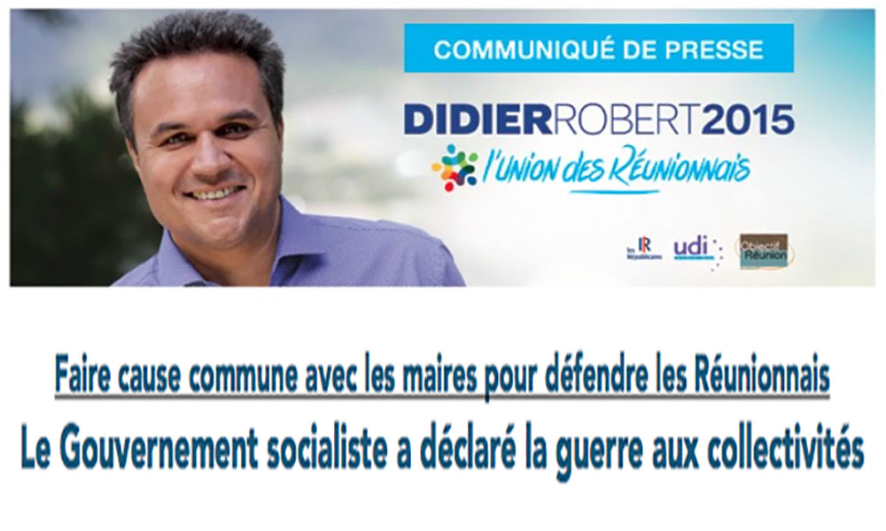 ​Faire cause commune avec les maires pour défendre les Réunionnais
