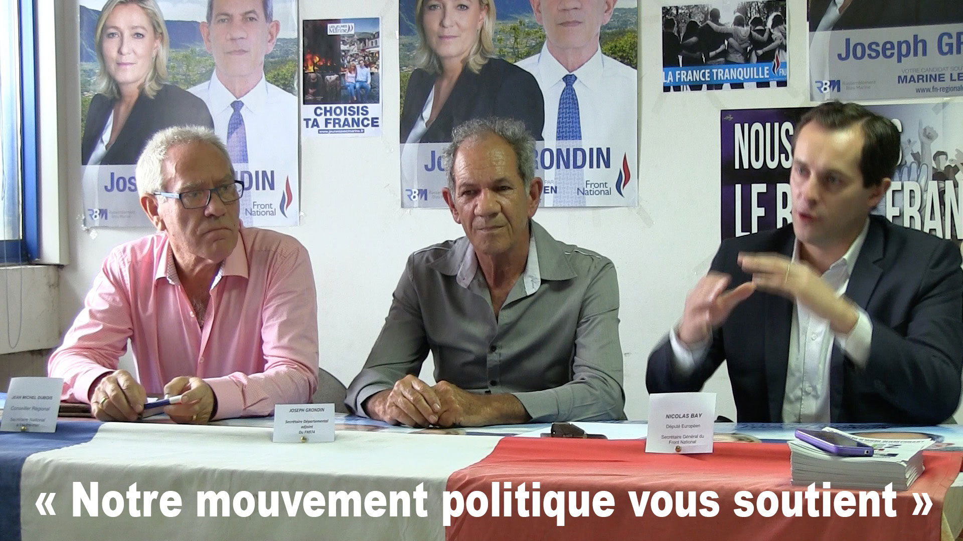 Le Front National répond à Salim MOUSSAJEE
