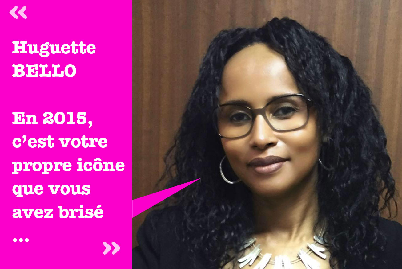 Huguette BELLO : le masque tombe !