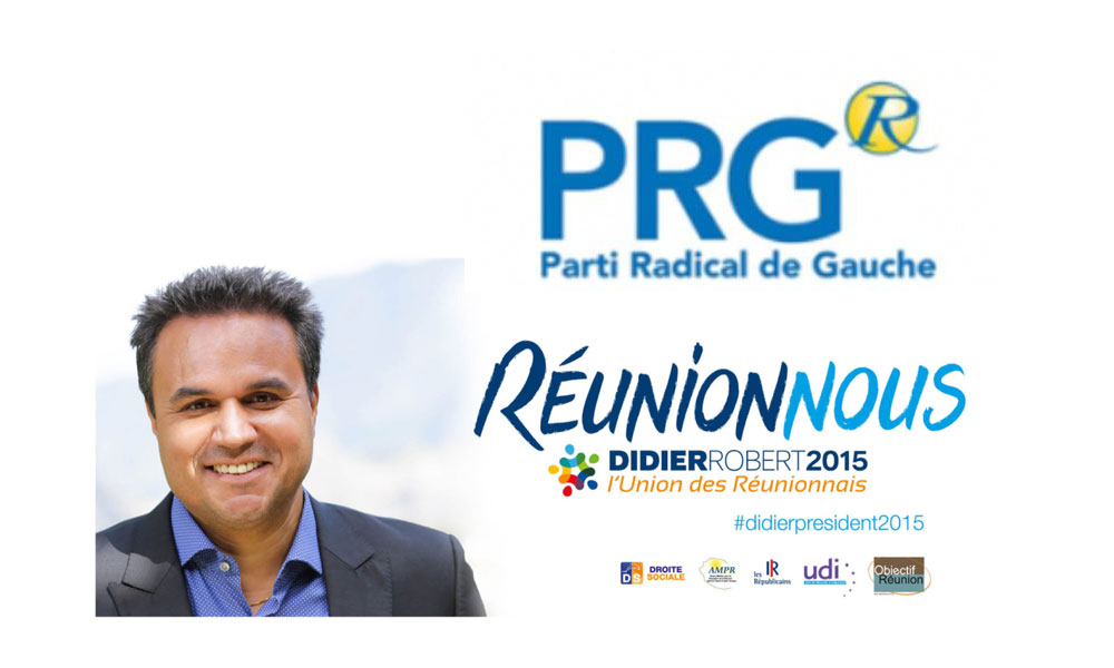 ​Les Radicaux réunionnais radicalement avec Didier Robert !