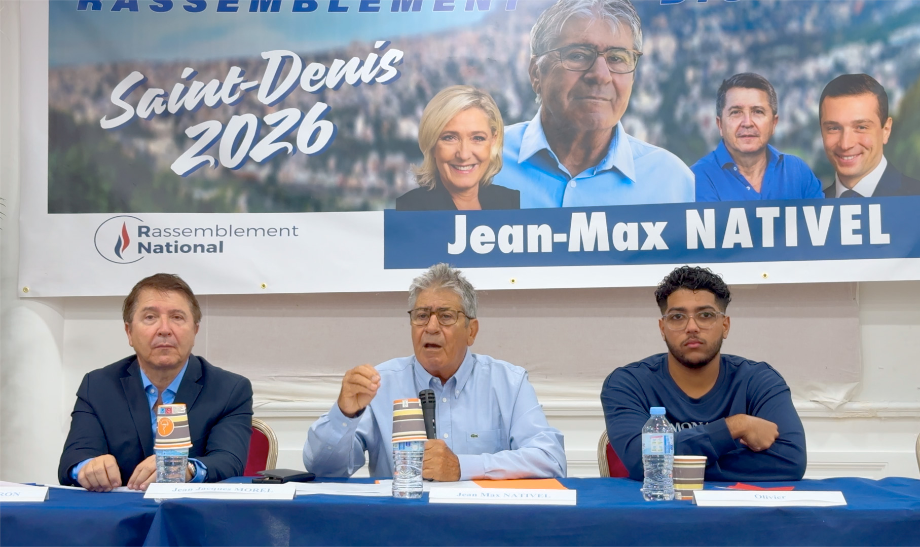 Jean Max NATIVEL candidat à la Mairie de Saint-Denis